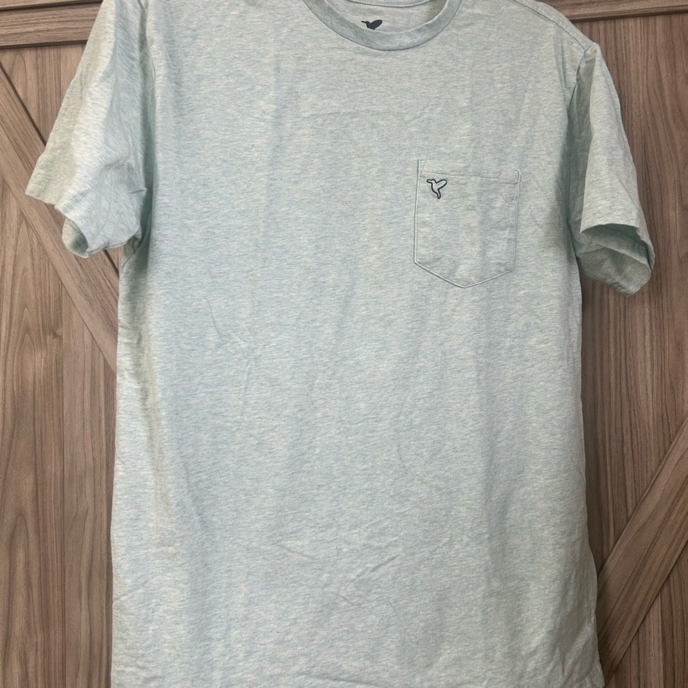 Birddogs Light Blue Pocket Tee